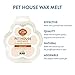 One Fur All Pet House Wax Melts - Falling Leaves Pack of 2 - Odor Eliminating, Long-Lasting Scented Melts - Natural, Pet-Friendly
