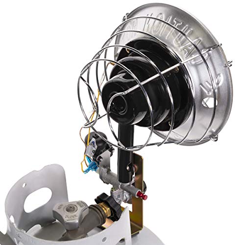 XtremepowerUS 96960 Tank Top Heater Propane Heater 15000 BTU Variable