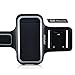MPOW Sport Armband for iPhone 6 6S, Running SweatProof Armbands Case with Additional Adjustable-Length Extention Band and Key Pocket for Gym Biking Jogging Running Walking Newer Version(Black)