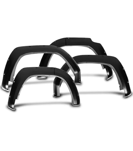 TRQ Juego De Forros De Guardabarros Interior Delantero Compatible Con Toyota 4Runner 2014-2021 TO1248198 TO1249198