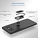 WATACHE Galaxy Note 8 Case, Ultra Slim Thin Flexible TPU Shockproof Protective Cover Case with Magnetic 360 Degree Rotating Ring Holder for Samsung Galaxy Note 8 (Black)