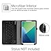 Fintie Folio Keyboard Case for Samsung Galaxy Tab A 10.1 with S Pen 2016 Model SM-P580/P585, Slim Fit PU Leather Case with Detachable Magnetical Bluetooth Keyboard, Black