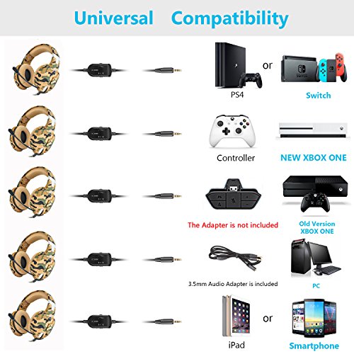 5 Jeecoo+Nintendo+Headphones+Surround+Isolating