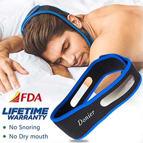 [2019 Upgraded] Stop Snoring Chin Strap, Comfortable Natural Snoring Solution Snore Stopper Anti Snoring, Most Effective Anti Snoring Devices Stop Snoring Sleep Aid Snore Reducing Aids for Men Women - Thumbnail 7
