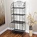 Finley Home Brixton Indoor/Outdoor Folding Bakers Rack