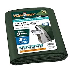 TUFFBOY Tarps Heavy Duty Waterproof 8x10