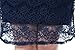 Chicwe Women's Plus Size Lined Lace Dress - Knee Length Work Casual Party Cocktail Dress