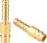 Sukudon 8 mm Quick Coupling Plug Nipple Brass Compressed Air Accessory view 2