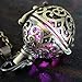 Steampunk FIRE Necklace - Pendant Charm Locket Jewelry- Great Gift-Bronze Pink