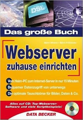 Das Grosse Buch Webserver Zuhause Einrichten M Cd Rom Amazon De