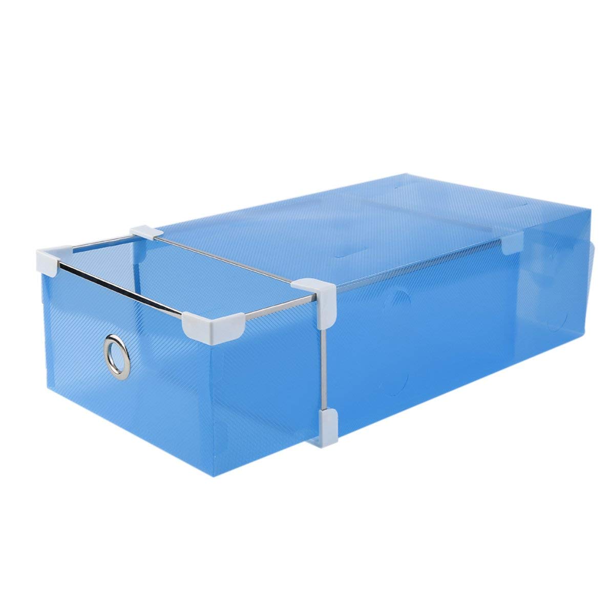 Shoe Racks Domoment Practical Half Transparent Drawer Style Shoe