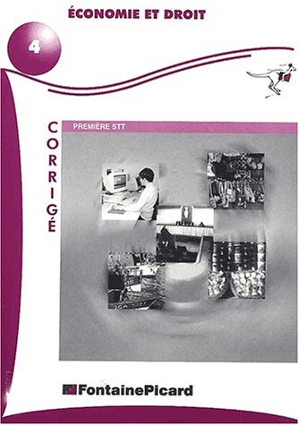 Économie et droit, première STT
