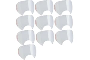 Aisetmoon 100 Pcs Peel Off Lens Cover Compatible Protective Cover for 3M 6885, 6000, 6700, 6800, 6900 Series Respirator Masks