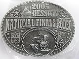 Hesston 2005 National Finals Rodeo NFR Adult Belt Buckle NEW
