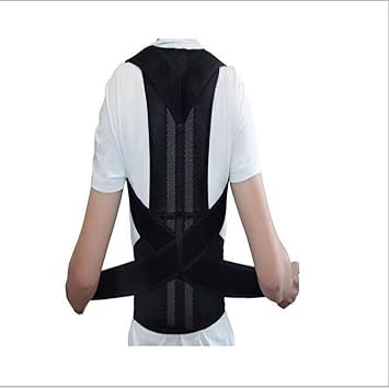 Lip Ceinture De Correction A Bosse Invisible Dos Droit Enfant Etudiant Adulte Colonne Vertebrale Assise Corrector M Amazon Fr Sports Et Loisirs