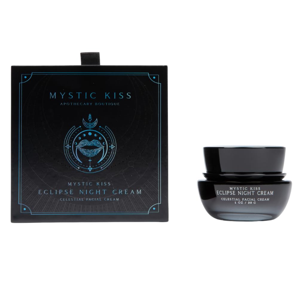 Mystic Kiss Eclipse Night Cream for Face I Midnight Wrinkle Cream for Women I PM Moisturizer I Night Cream for Women Anti Aging