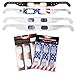 Lizber Solar Eclipse Glasses 2017, ISO & CE Certified Safe Shades for Eclipse Viewing (6 Pack)