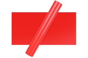 IModeur Red Permanent Vinyl for Cricut, Adhesive Vinyl for Cricut- 12" x 12 FT Permanent Vinyl Roll, Bundle for Cup Deco, Party Decoration, Sticker