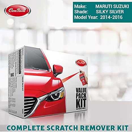 Com Paint Car Scratch Remover For Maruti Suzuki Silky Silver Model Year 2014 2016