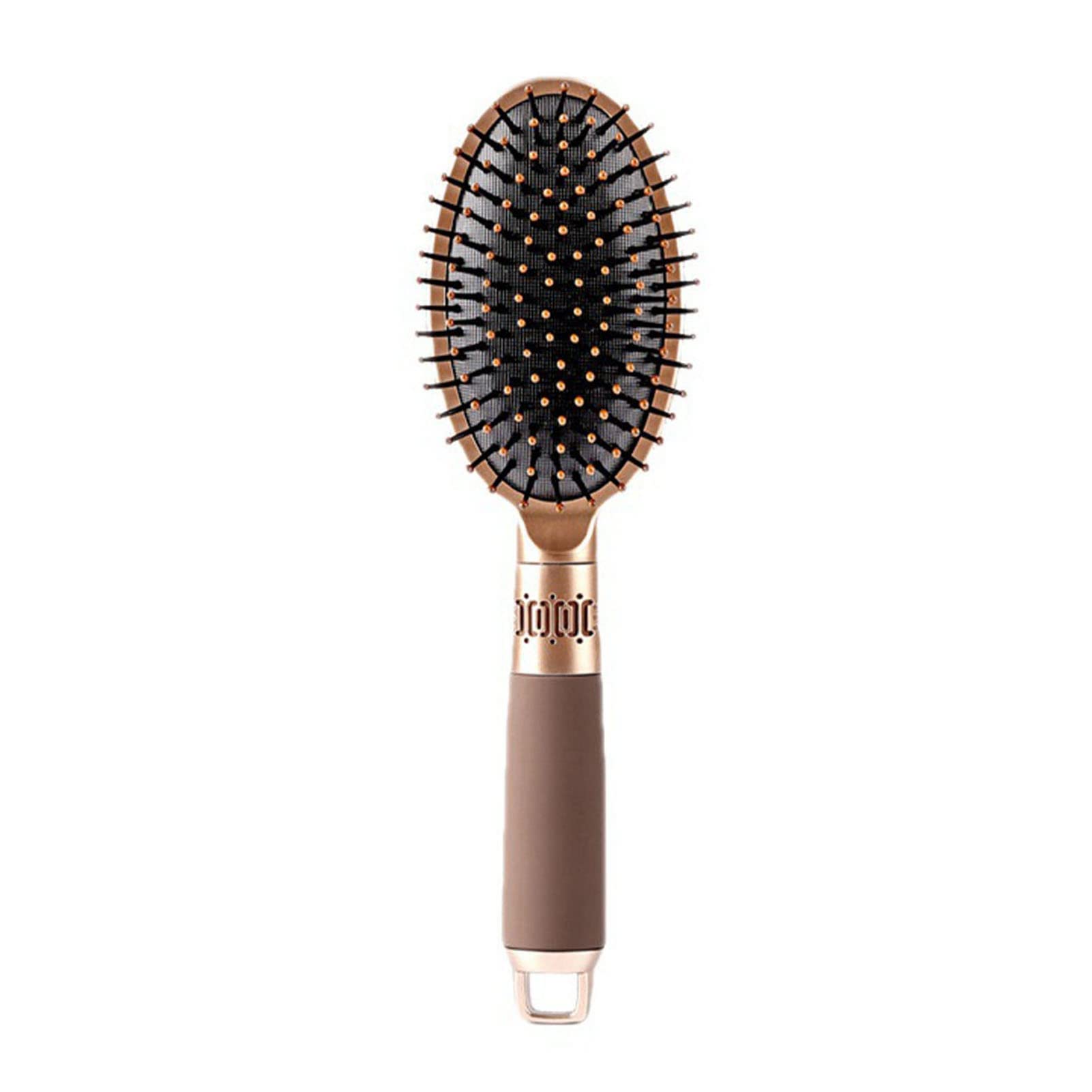 YUYTE Hair Brushes for Women, Straightening Brush, Oval Cushion Hair Brush, Relaxing Head Massage Function, Non-Slip Handle, Ideal for Wet and Dry Hair