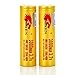 2x Imren 3000MAH 20/40A IMR 18650 3.7V FT New Purple Version Flat Top High Drain Batteries