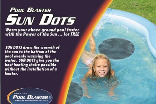 Pool Blaster Sun Dot Above Ground Round Swimming Pool Easy Solar Heater disk