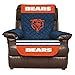 NFL Chicago Bears Recliner Reversible Furniture Protector with Elastic Straps, 80-inches by 65-inches