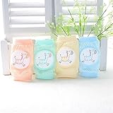 Domire Infant Toddler Baby Knee Pad Crawling Safety Protector Blue