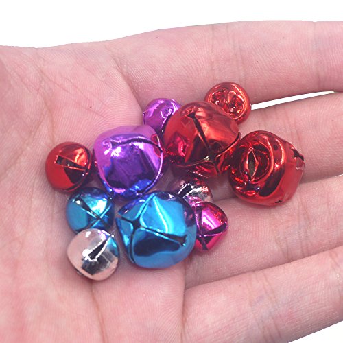 Craft Kits And Supplies 100 Mix Colorful Christmas Jingle Bells