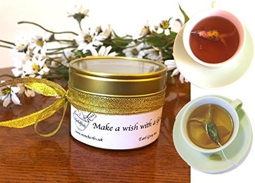 3 Goldfish tea bags, EARL GREY & HERBAL TEA, Make a Wish with Goldfish, Unique gift, Make a wish gift, Birthday gift for best friend or colleague, tea sets, tea gifts, small boxes, small gifts