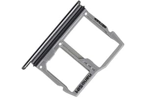 Nano Sim Micro SD Card Holder Tray Replacement for LG G6 H870 H871 H872 LS993 US997 VS988 (Black)