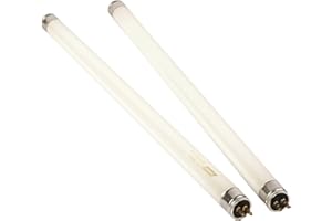 Camco 54880 F8T5/CW Fluorescent White Light Bulb, 8 watt - Pack of 2