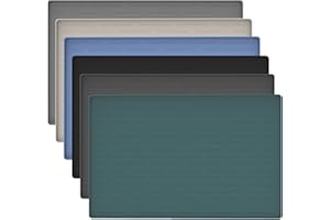 CINEZUN Silicone Pet Food Mat, 24"x16" Pet Placemat for Dogs and Cats, Dog Bowl Mats for Floor Waterproof, Nonslip Washable Dog Feeding Mat with Edges to Prevent Water and Food Spills, Fog Green