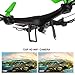 Drone with HD Camera, Potensic U48WH UDIRC RTF Drone Quadcopter UFO with Newest Altitude Hold Fuction&HD WiFi Camera and 3D Flips Function (TF Card & Card Reader Included)