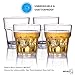 MICHLEY 8pcs Unbreakable Clear Tritan Plastic Glasses,Shatterproof, Reusable, Dishwasher Safe, four 9-ounce Rocks and four 12-ounce Water