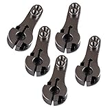 SkyQ 25T M3 Metal RC Servo Arm Horn for Futaba Savox Xcore HL HSP HD Light Grey Pack of 5