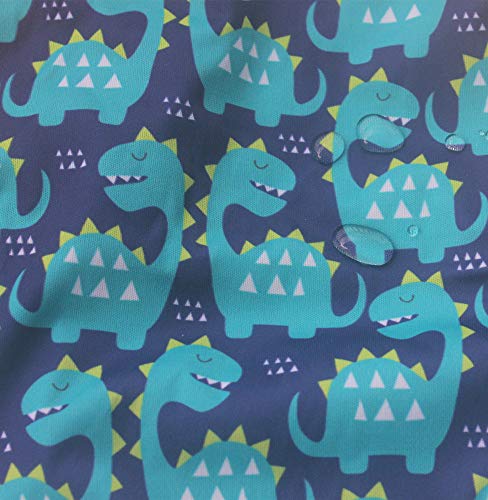 2 Pack Long Sleeved Bib Waterproof Bibs with Pocket, 6 to 24 Months Baby Girl and boy Bib (Dinosaur & Animal) - Thumbnail 5