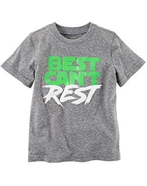 Baby Boys' 12-24 Month Short Sleeve Best Cant Rest Tee