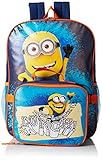 Despicable Me Boys' Despicable Me Dual Backpack With Detachable Lunch Bag Top Of The Class, Multi, One Size
