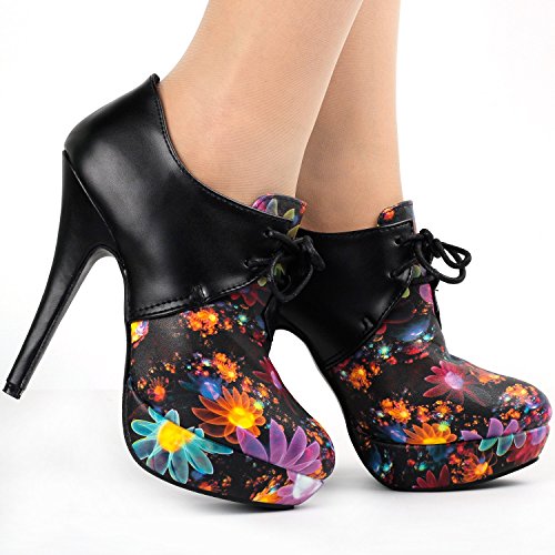 SHOW-STORY-Fashion-Floral-Lace-Up-High-Heel-Stiletto-Platform-Ankle-BootLF30306