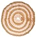 Firefly Craft Rustic Ruffled Burlap Tree Skirt, 48 Inches