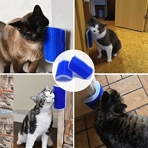 prowithlin Cat Self Groomer, 2 Pack Cat Self Groomer Brush, Cat Face