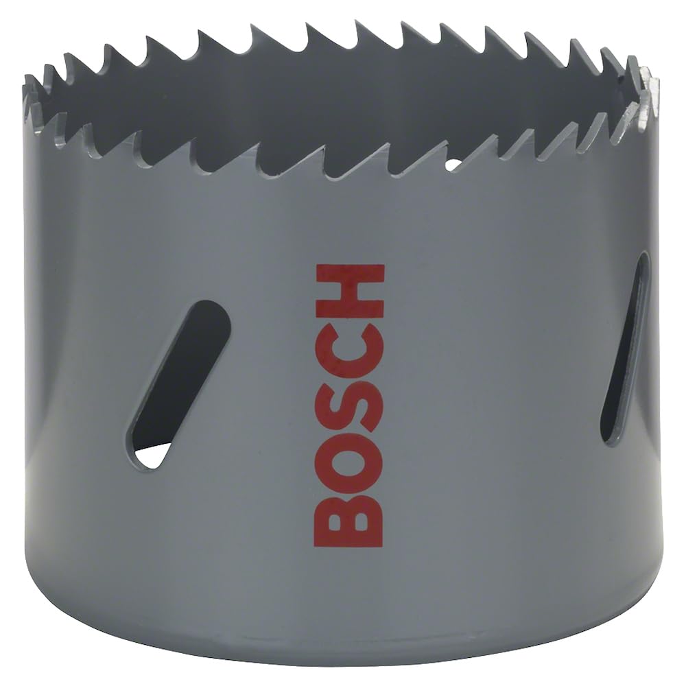 Bosch Professional 1x Hole Saw HSS Bi-Metal for Standard Adapter (for Various Materials, Ø 65 mm, Accessory Rotary Drill)