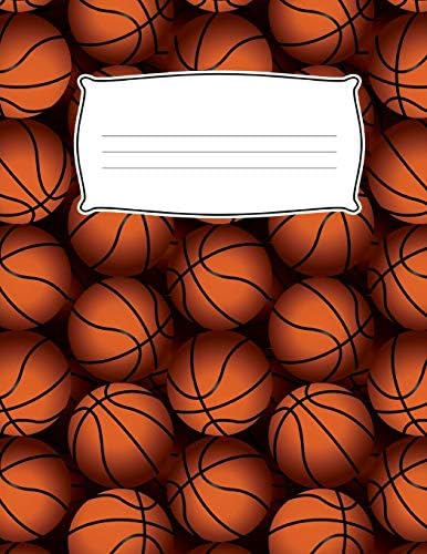 School Kids Basketball Seventh Grade Draw & Write Primary Composition Book: Wide Ruled & Sketch Paper Note Book: Design Journal Notebook: 6, 7, 8, 9 ... Diary, Sketch Note Pad, 8.5 x 11, 136 Pages
