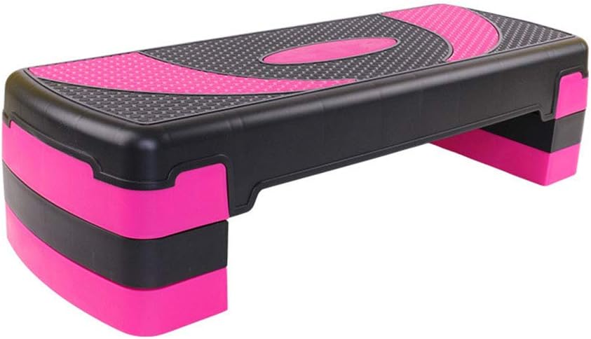 QLGRXWL 3 Height Adjustable Aerobic Exercise Step - 10cm, 15cm and 20cm Heights - Non-Slip Surface
