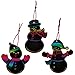 JOYIN 72 Pcs Christmas Scratch Art Ornaments, Rainbow Color Scratch Paper Craft Kit Include Snowman, Christmas Tree, and Reindeer, Scratch Off Hanging Ornament for Kids Party Favor
