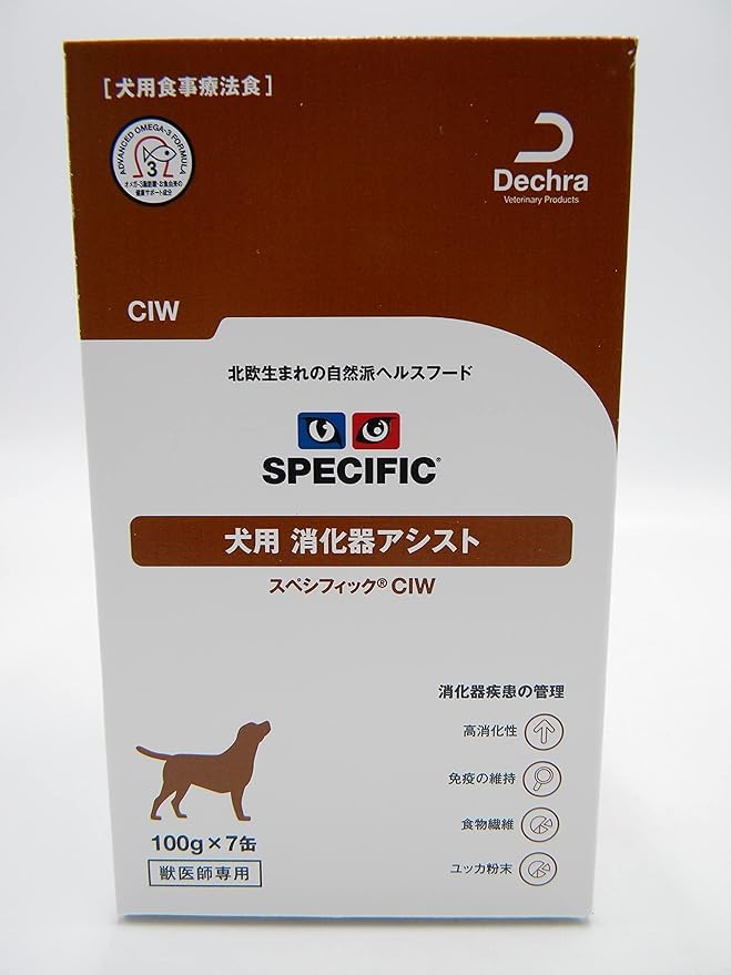 スペシフィック 犬用 消化器アシスト CIW 100ｇ×7商品画像