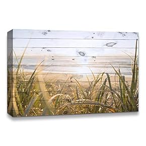 Romantic Scene of Sea Painting Artwork for Home Framed