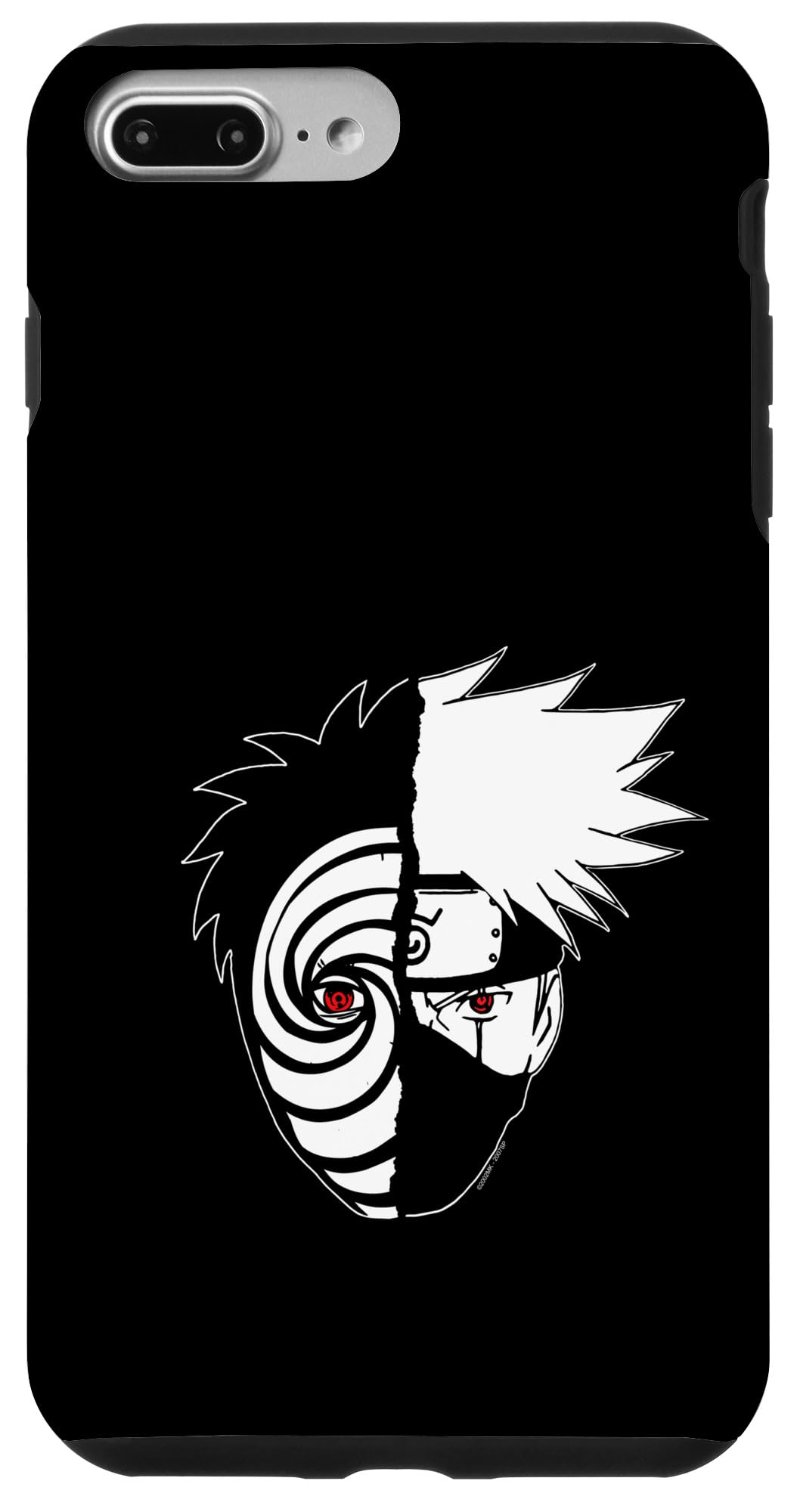 Naruto Shippuden Kakashi Tobi Split Face Case for