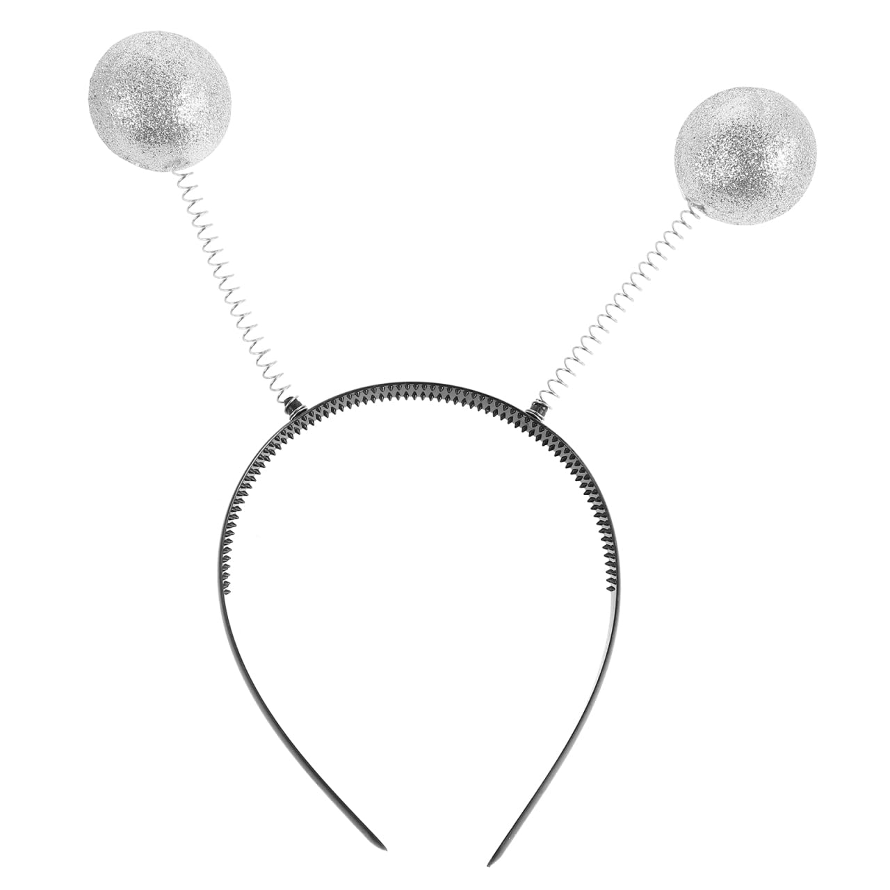 Amosfun 3pcs Christmas Headbands Head Boppers Martian Antenna Christmas Headband Birthday party favors White for Kids Adult